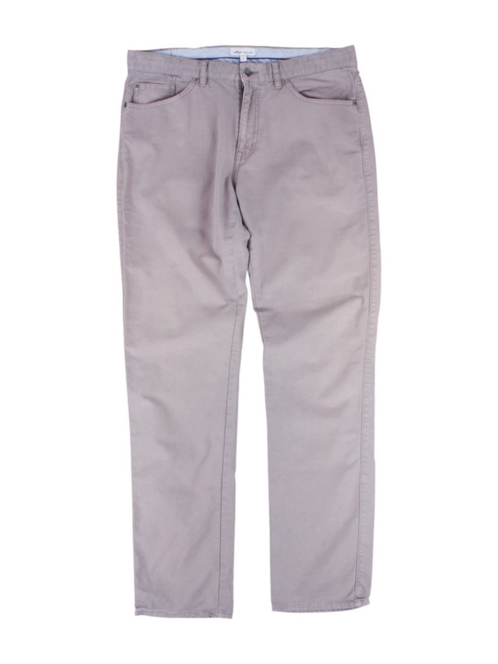 Peter Millar Men's Gray Chino Pants Straight Leg Casual Size 35